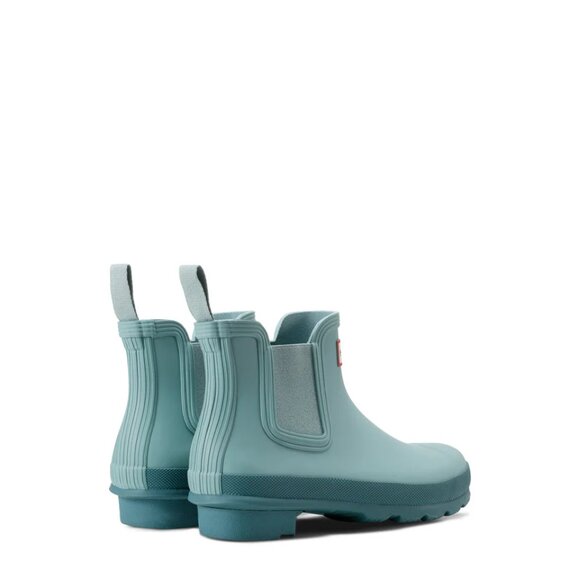 Hunter Women's Original Chelsea Boots in Light Green - Picture 8 of 12